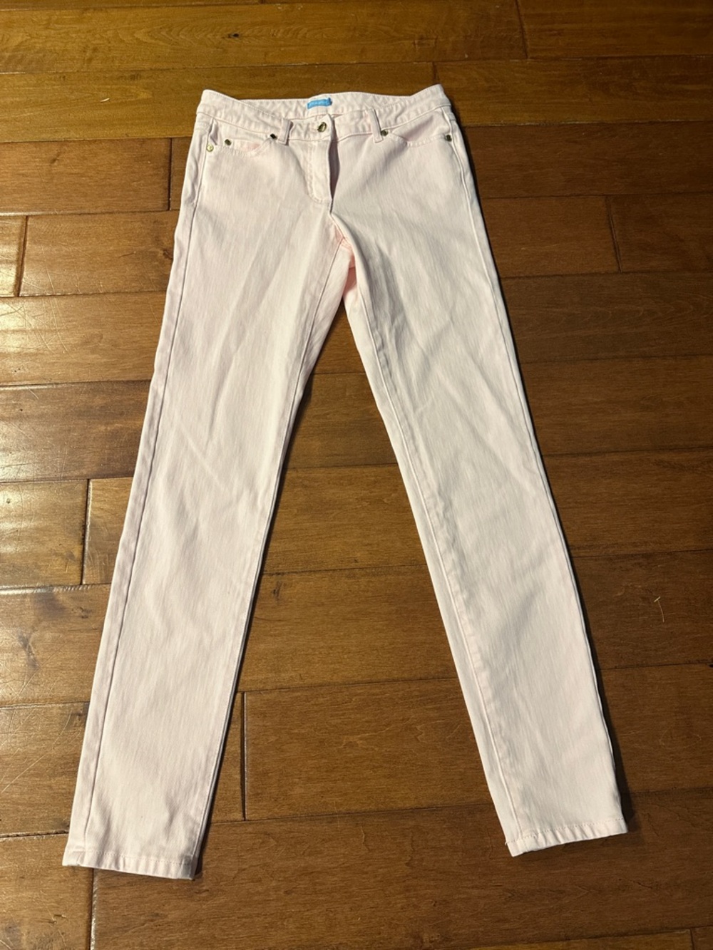 J. McLaughlin Pale Pink Skinny Jeans